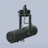 IRIDEON FPZ GALLERY CANOPY MOUNTED 2700K (90+ CRI) BLACK WITH DALI CONTROL - ETC